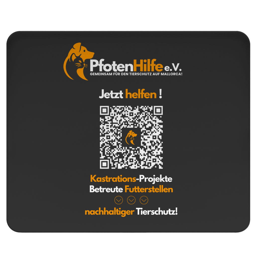 Pfotenhilfe Mallorca - Mousepad
