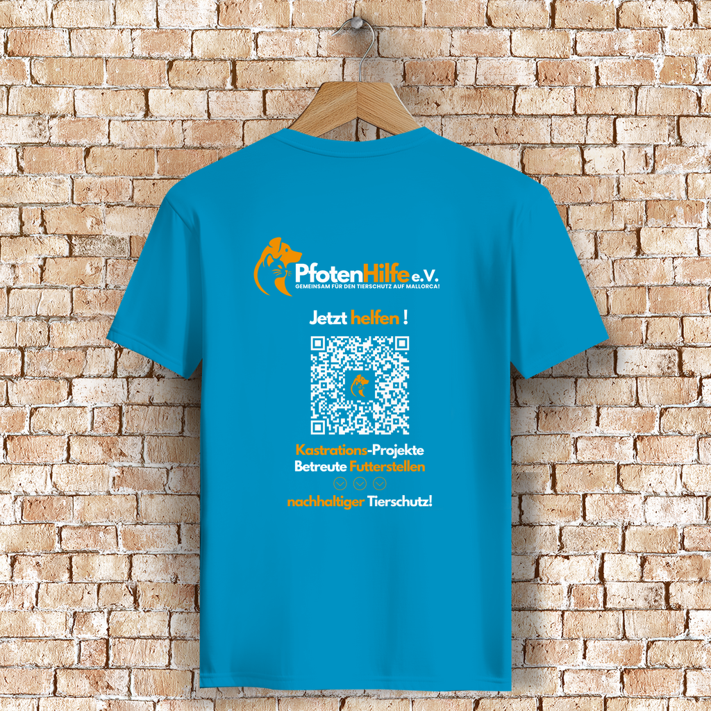 Pfotenhilfe Mallorca - Herren Premium Bio T-Shirt