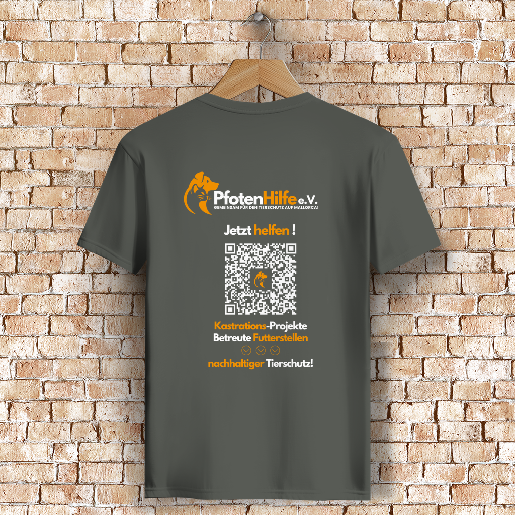 Pfotenhilfe Mallorca - Herren Premium Bio T-Shirt