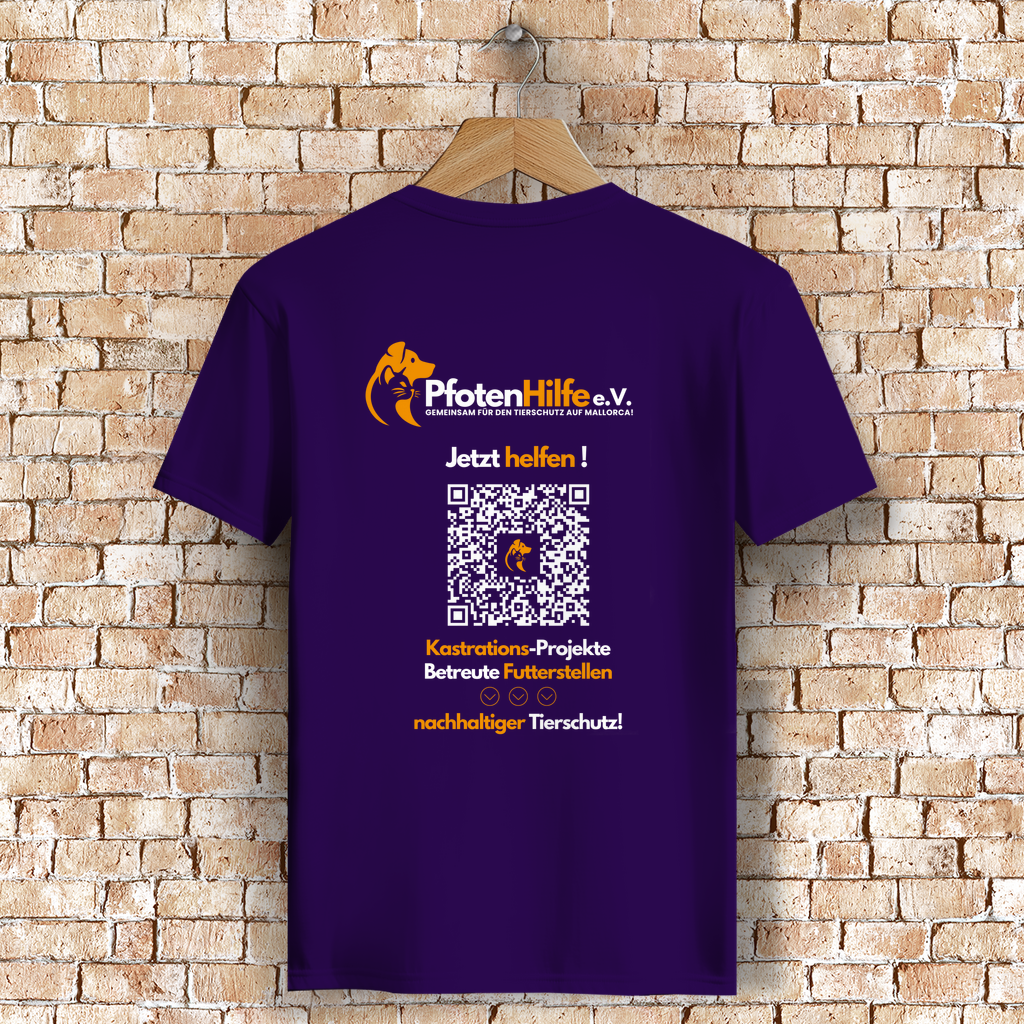 Pfotenhilfe Mallorca - Herren Premium Bio T-Shirt