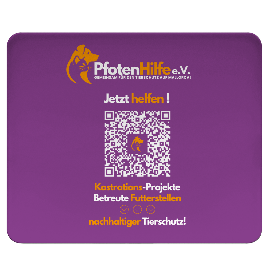 Pfotenhilfe Mallorca - Mousepad