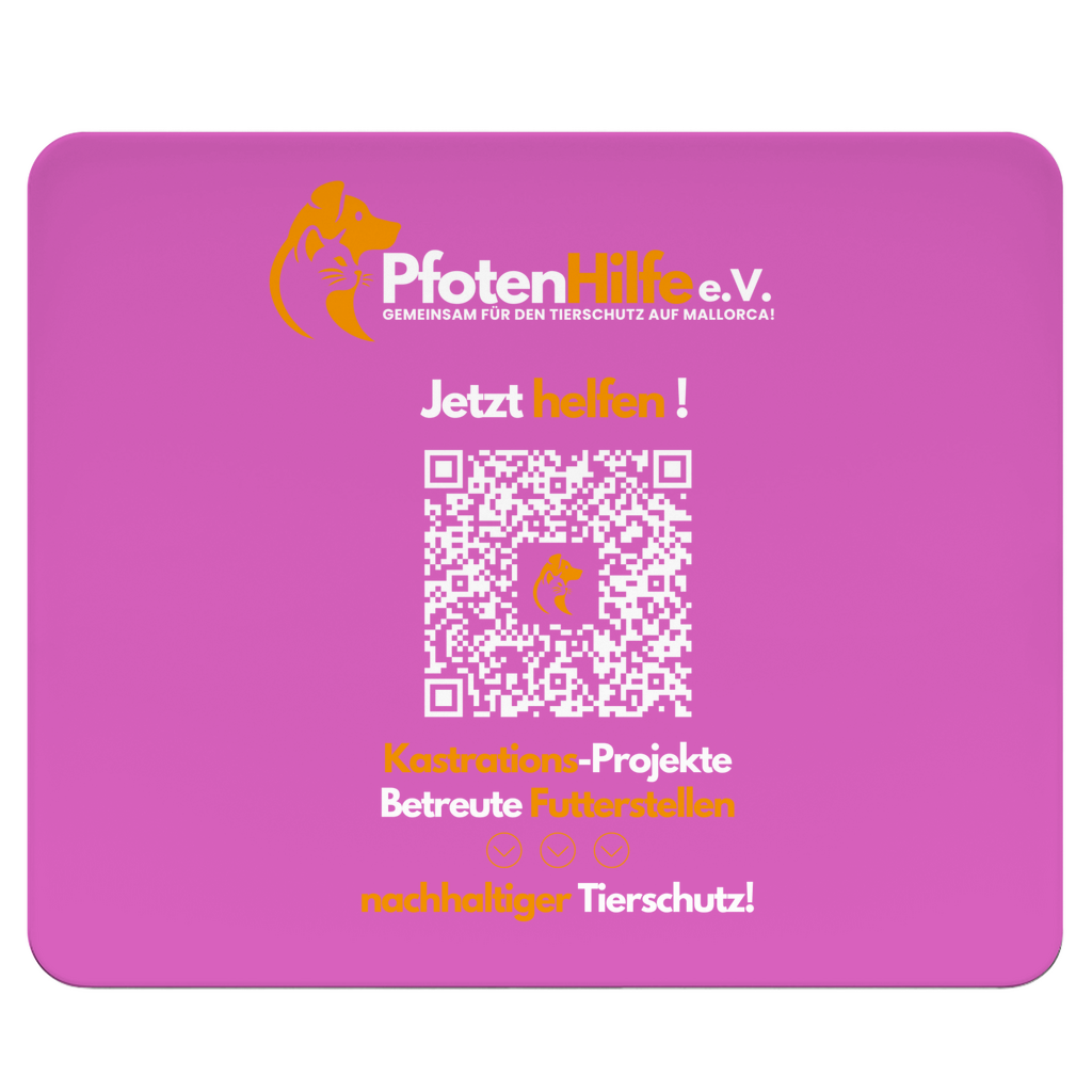 Pfotenhilfe Mallorca - Mousepad