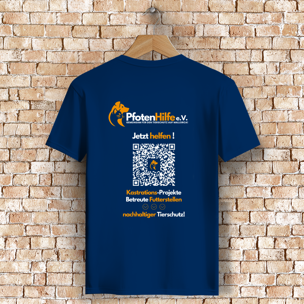 Pfotenhilfe Mallorca - Herren Premium Bio T-Shirt