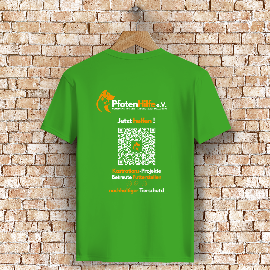 Pfotenhilfe Mallorca - Herren Premium Bio T-Shirt