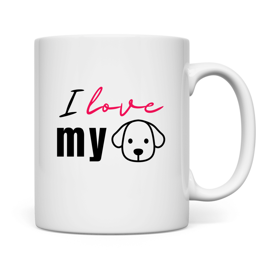 I Love my Dog - Tasse - PetArt