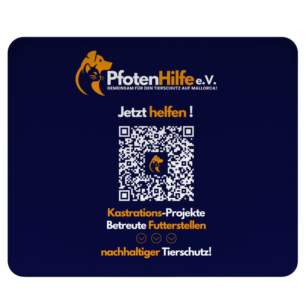 Pfotenhilfe Mallorca - Mousepad