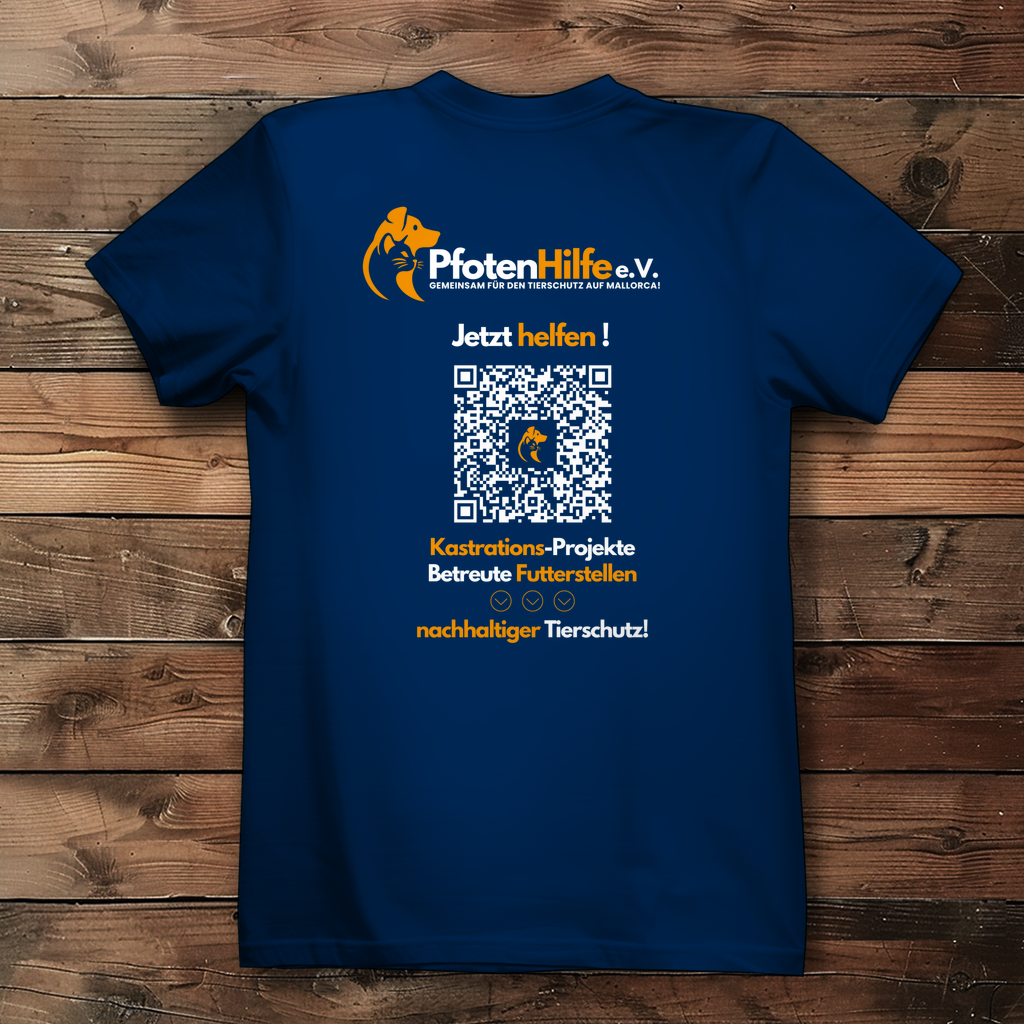 Pfotenhilfe Mallorca - Damen Premium Bio T-Shirt