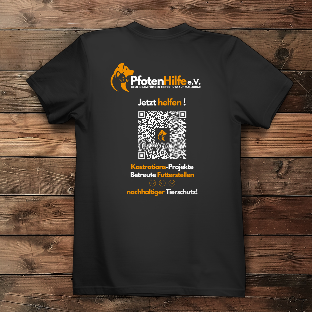 Pfotenhilfe Mallorca - Damen Premium Bio T-Shirt