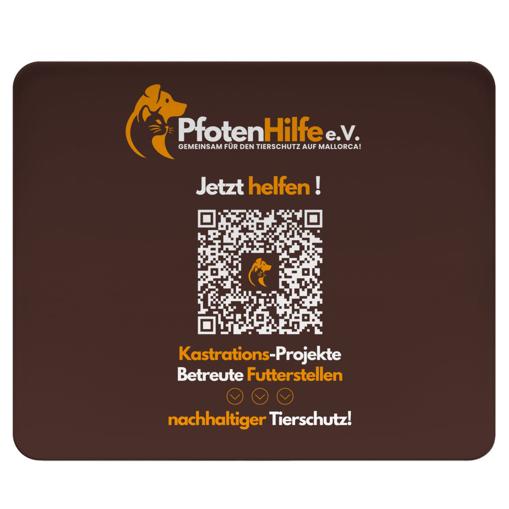Pfotenhilfe Mallorca - Mousepad