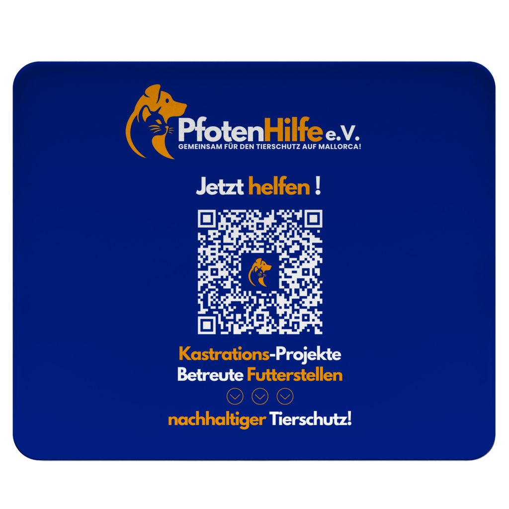 Pfotenhilfe Mallorca - Mousepad