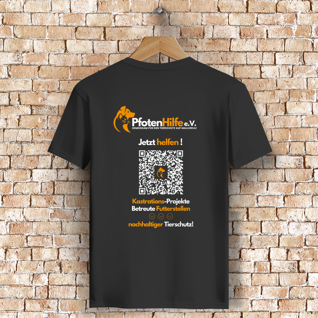 Pfotenhilfe Mallorca - Herren Premium Bio T-Shirt