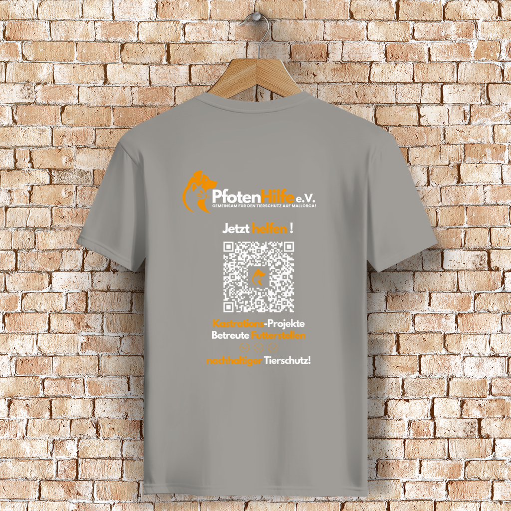 Pfotenhilfe Mallorca - Herren Premium Bio T-Shirt