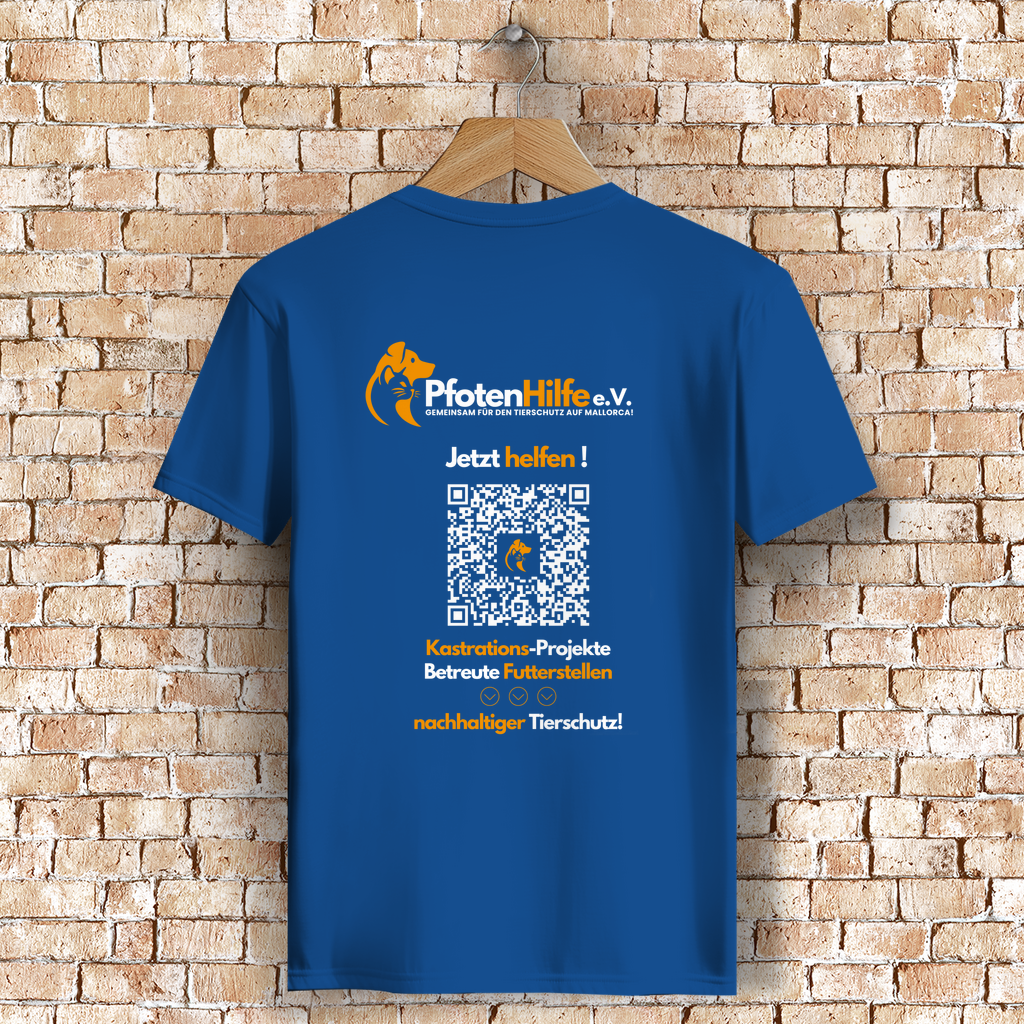 Pfotenhilfe Mallorca - Herren Premium Bio T-Shirt