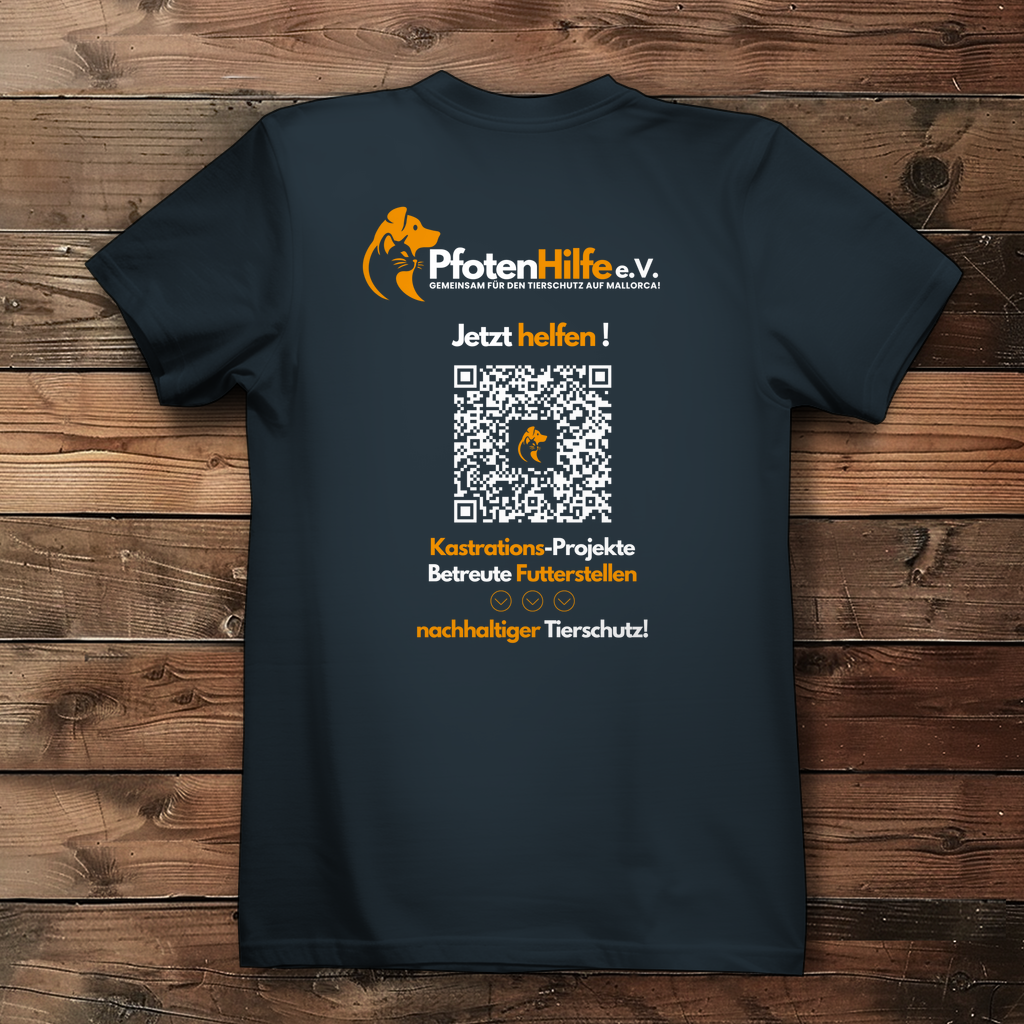 Pfotenhilfe Mallorca - Damen Premium Bio T-Shirt