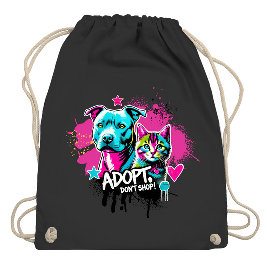 Adopt don't Shop - Turnbeutel - PetArt