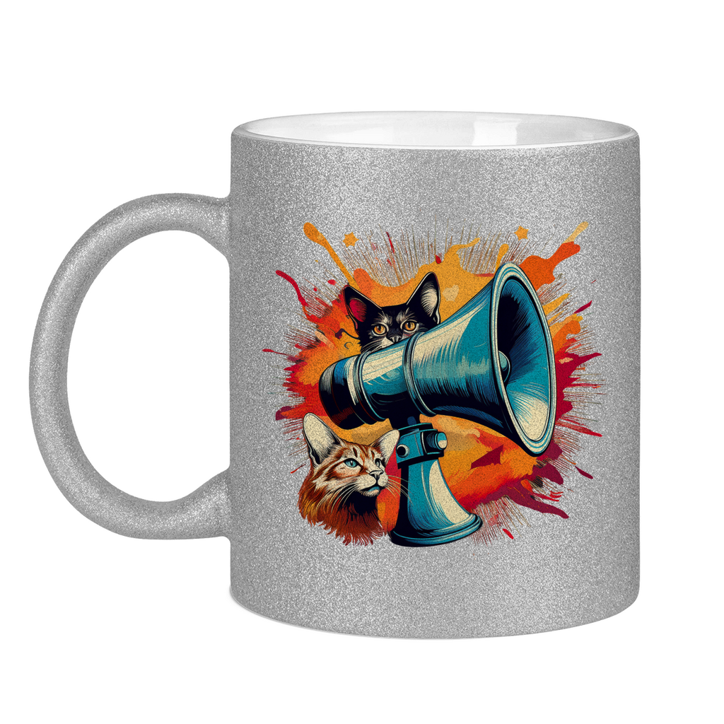 Glitzertasse Deine Stimme.... - PetArt