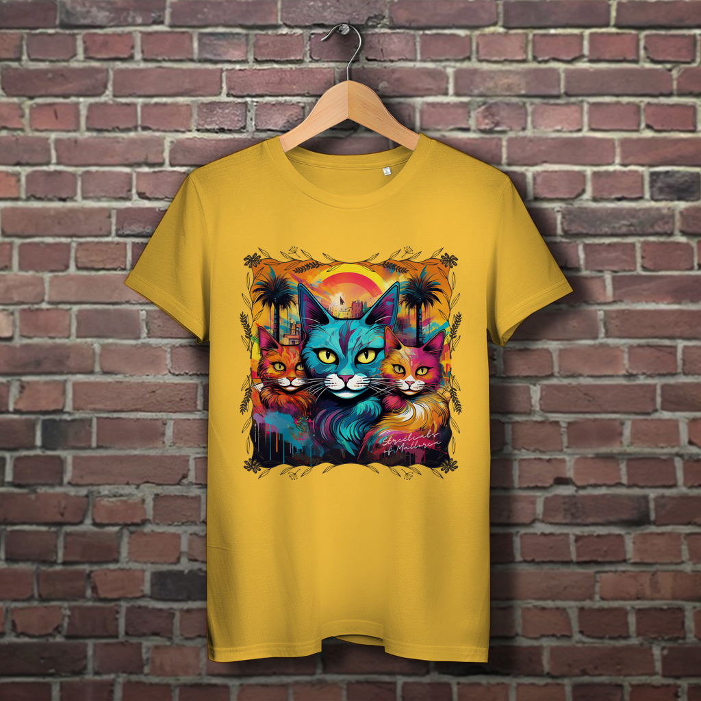 Streetcats of Mallorca - Damen Premium Bio T-Shirt - PetArt