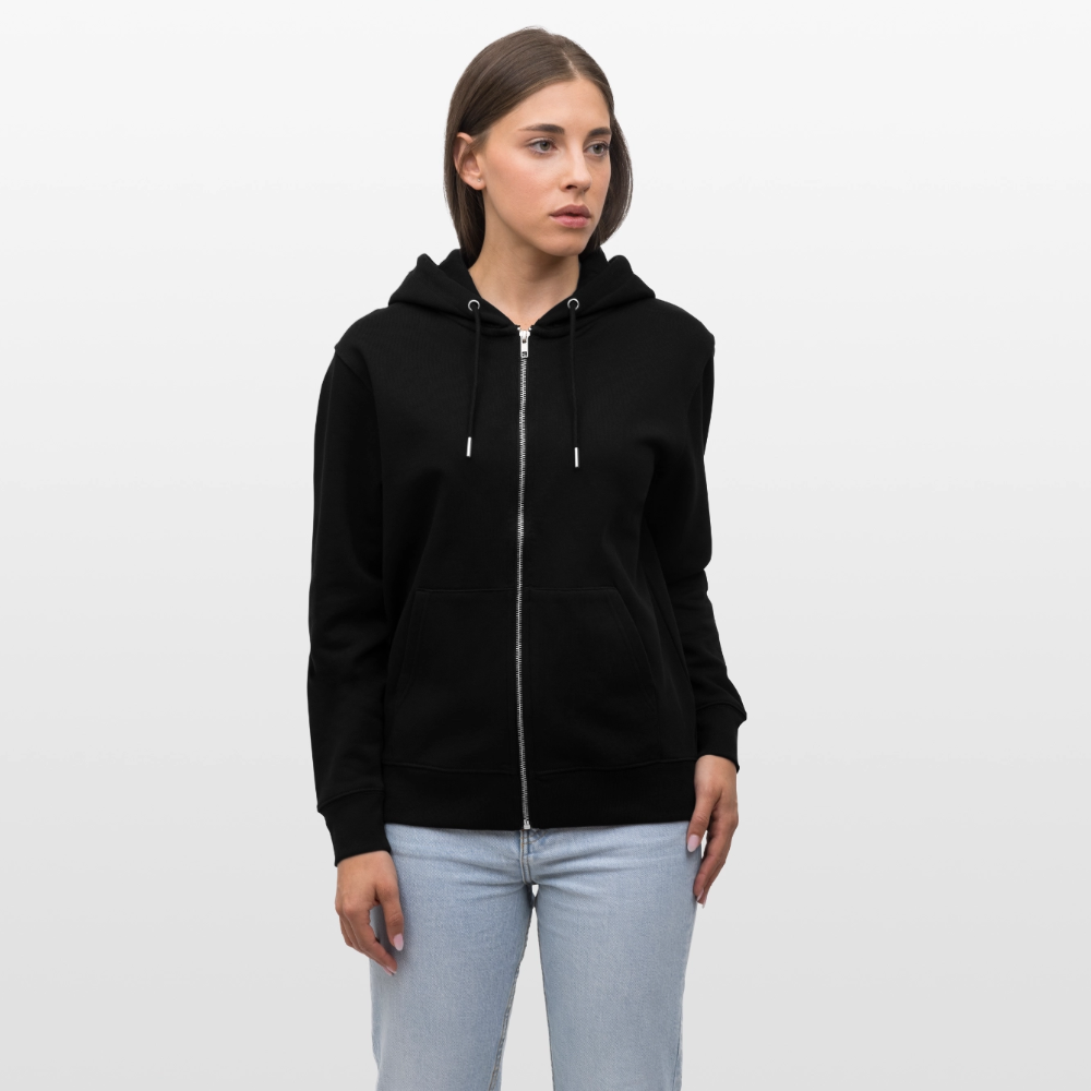 Adopt, Don’t Shop! -  Unisex Bio-Kapuzenjacke CULTIVATOR - Schwarz