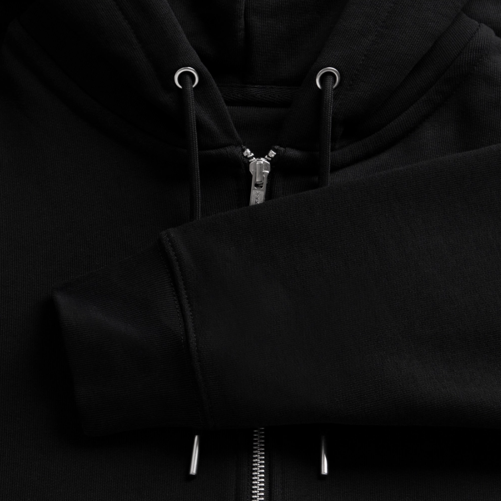 Garfield -  Unisex Bio-Kapuzenjacke - Schwarz