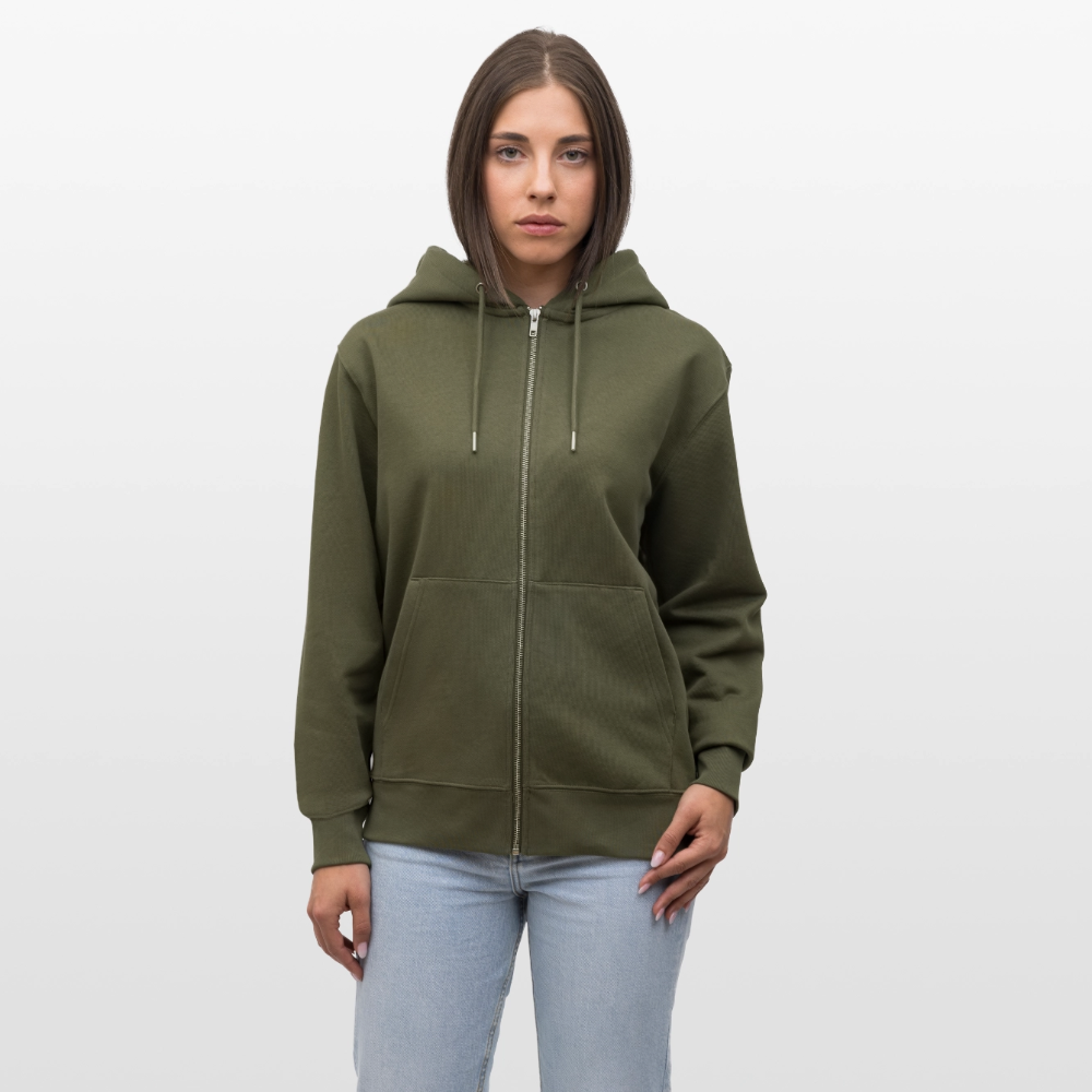 Adopt, Don’t Shop! -  Unisex Bio-Kapuzenjacke CULTIVATOR - Khaki