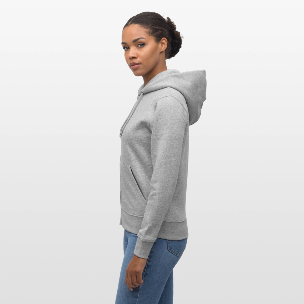 Garfield -  Unisex Bio-Kapuzenjacke - Grau meliert
