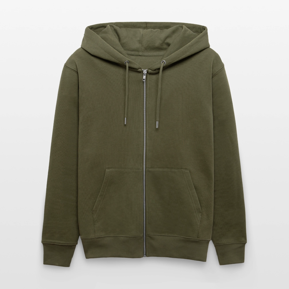 Adopt, Don’t Shop! -  Unisex Bio-Kapuzenjacke CULTIVATOR - Khaki
