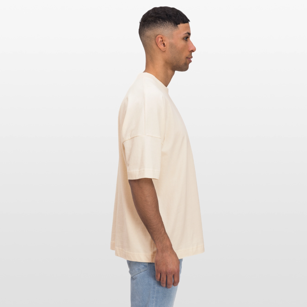 Adopt Don’t Shop 4er Print - Oversized Unisex Bio T-Shirt - Weißgrau
