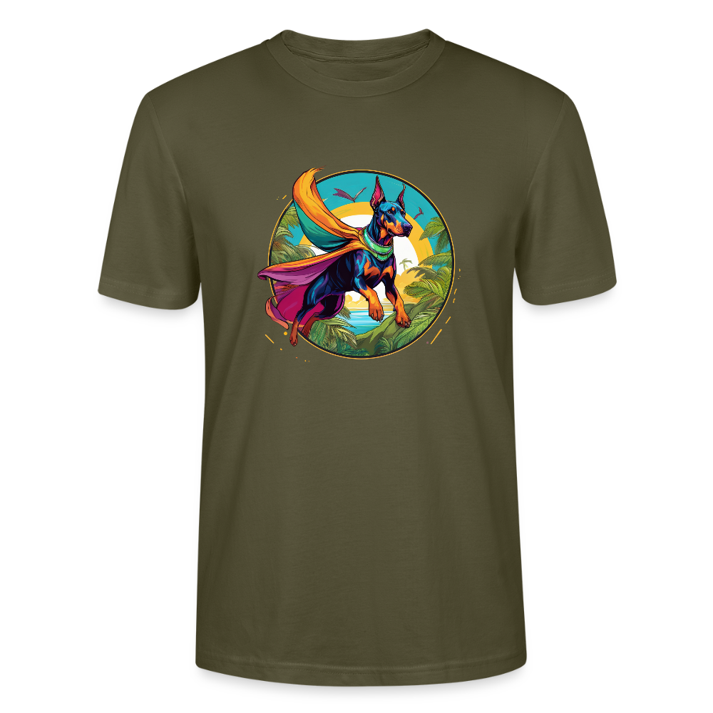 Superhelden... - Unisex Bio Shirt - Khaki