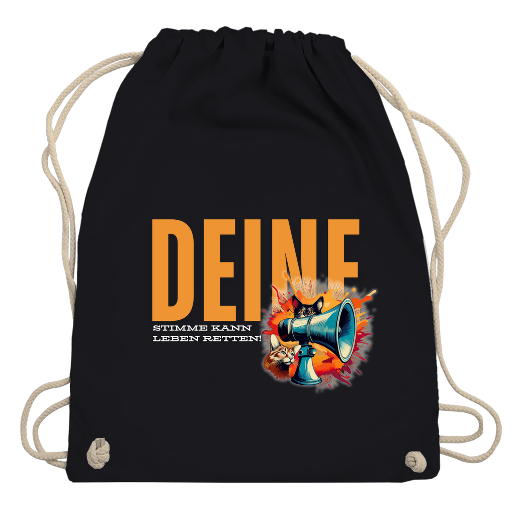 Deine Stimme - Turnbeutel - PetArt