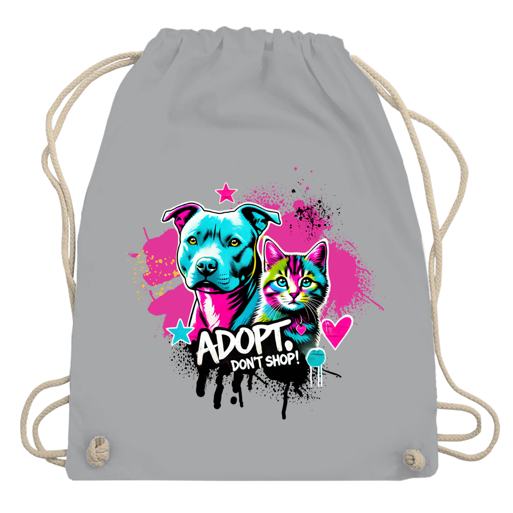 Adopt don't Shop - Turnbeutel - PetArt