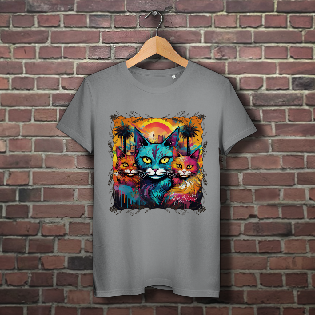 Streetcats of Mallorca - Damen Premium Bio T-Shirt - PetArt