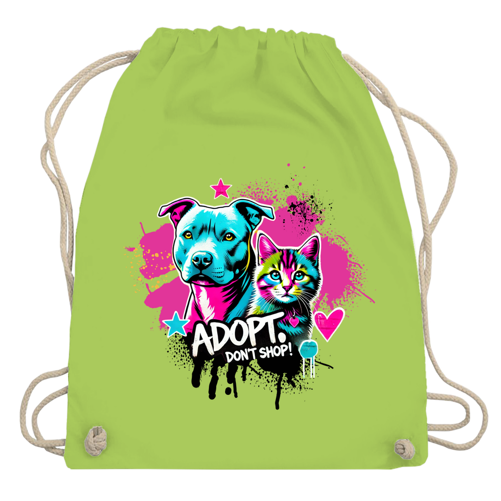 Adopt don't Shop - Turnbeutel - PetArt