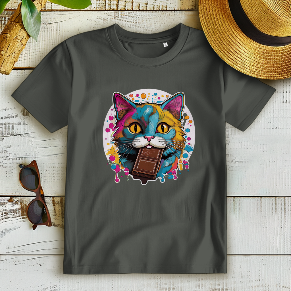 Tierschutz ist wie Schokolade - Damen Premium Bio T-Shirt Tierschutz ist wie Schokolade - PetArt