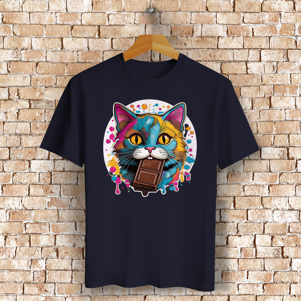 Unisex T-Shirt -  "Tierschutz ist wie Schokolade" - PetArt