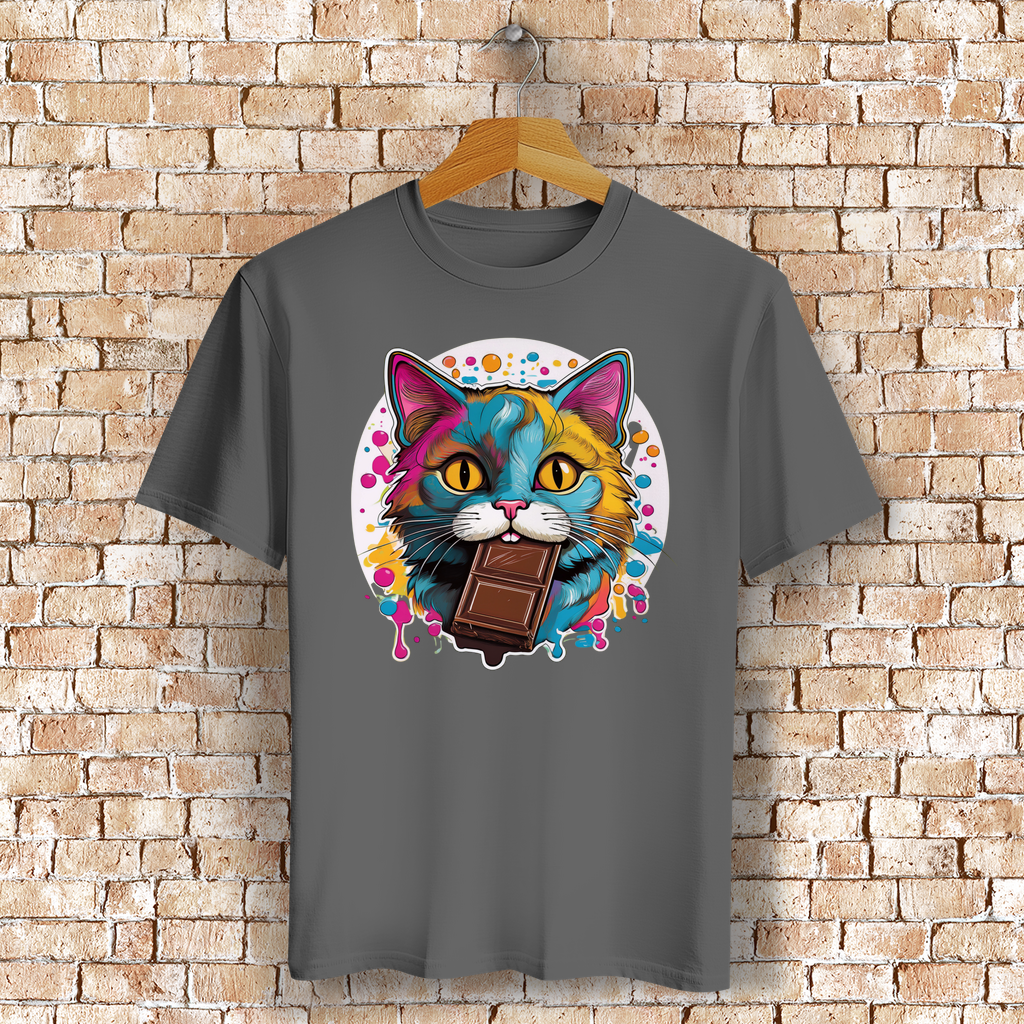 Unisex T-Shirt -  "Tierschutz ist wie Schokolade" - PetArt