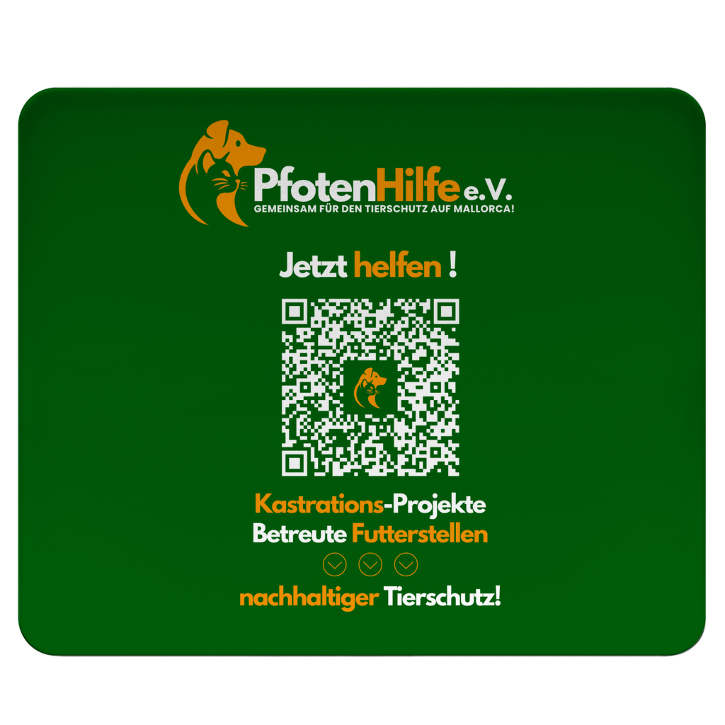 Pfotenhilfe Mallorca - Mousepad