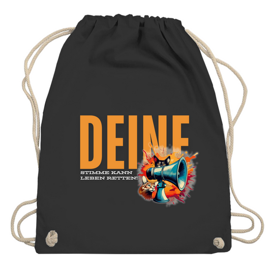 Deine Stimme - Turnbeutel - PetArt