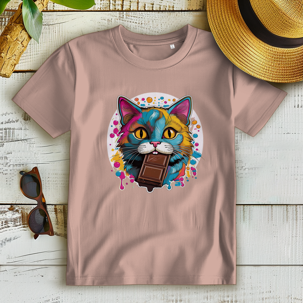 Tierschutz ist wie Schokolade - Damen Premium Bio T-Shirt Tierschutz ist wie Schokolade - PetArt