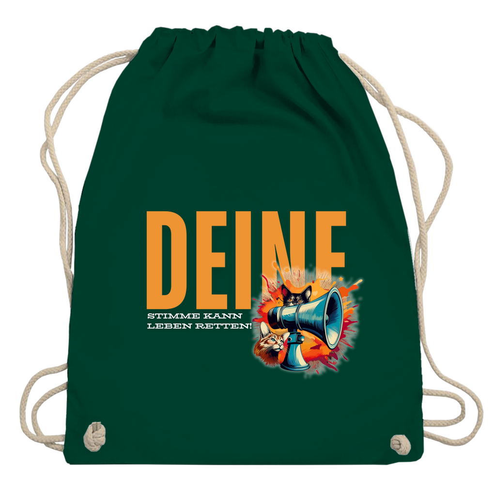 Deine Stimme - Turnbeutel - PetArt