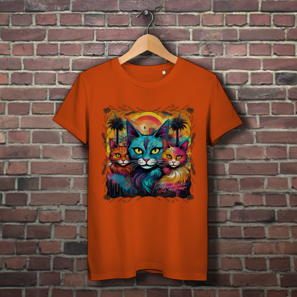 Streetcats of Mallorca - Damen Premium Bio T-Shirt - PetArt