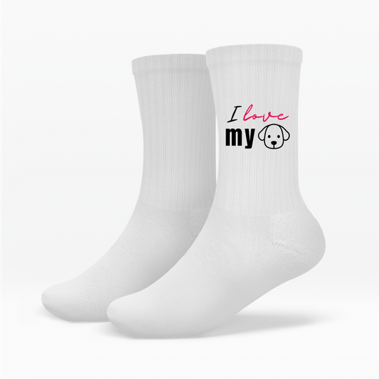I Love my Dog - Socken - PetArt