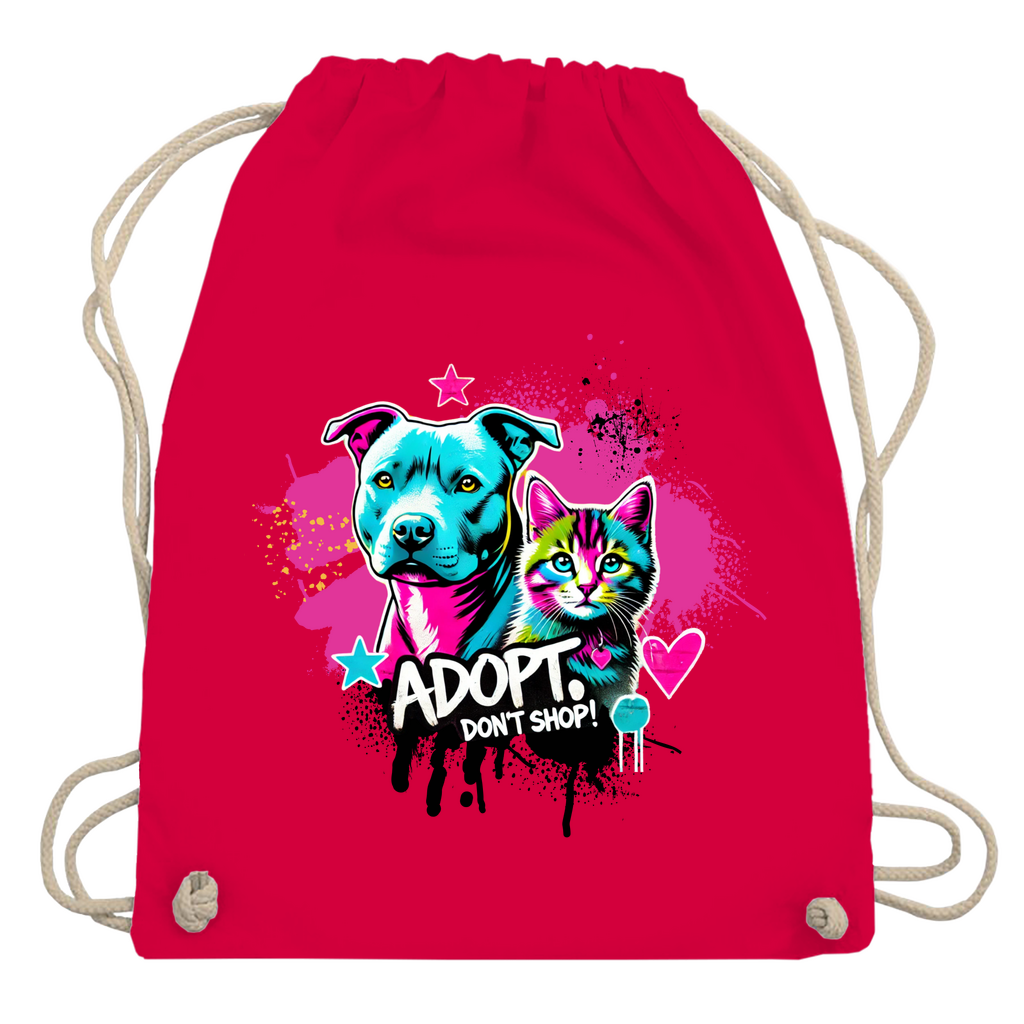 Adopt don't Shop - Turnbeutel - PetArt
