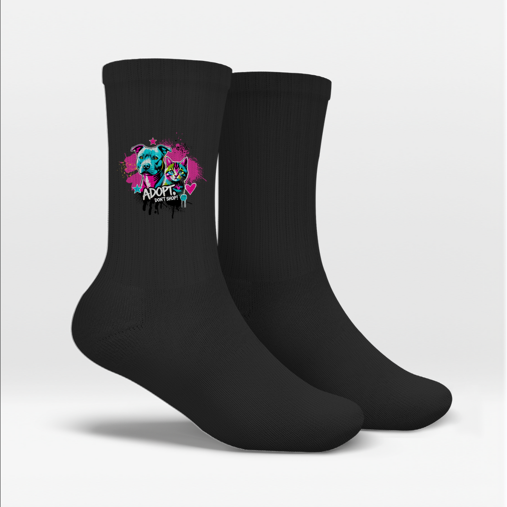 Adopt don't Shop - Socken - PetArt