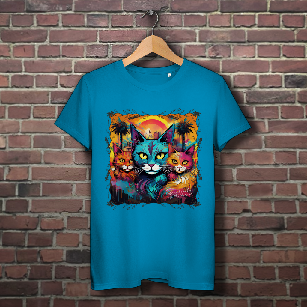 Streetcats of Mallorca - Damen Premium Bio T-Shirt - PetArt