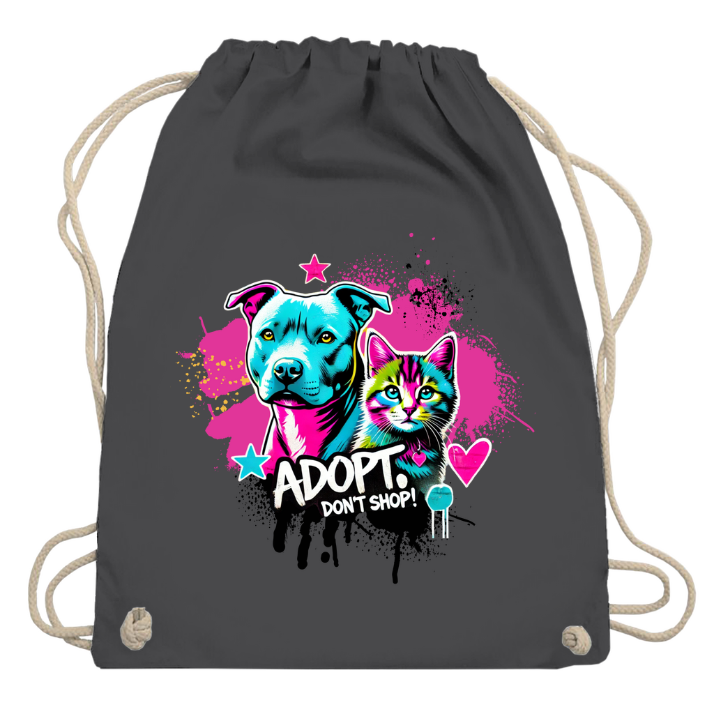 Adopt don't Shop - Turnbeutel - PetArt