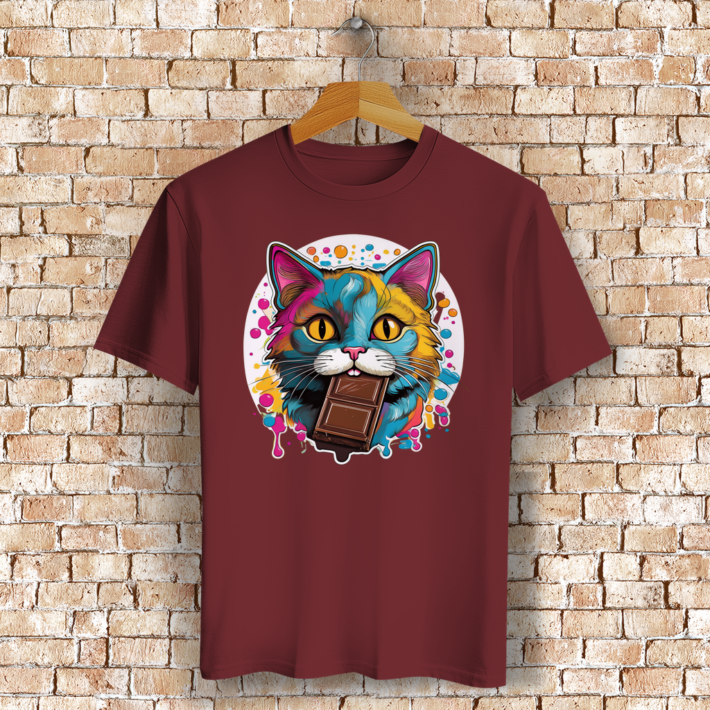 Unisex T-Shirt -  "Tierschutz ist wie Schokolade" - PetArt