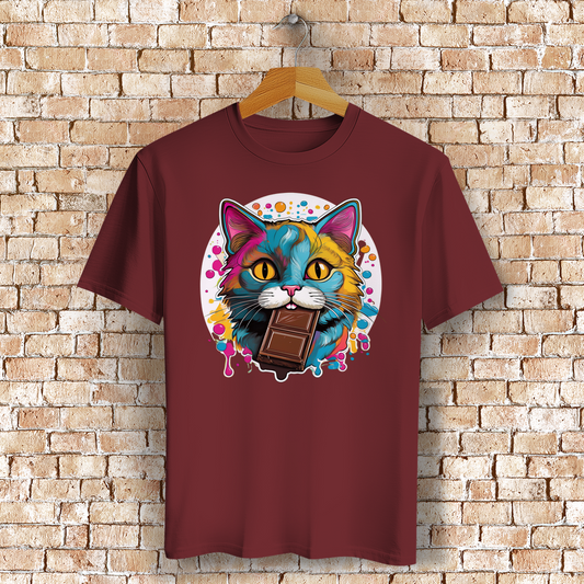 Unisex T-Shirt -  "Tierschutz ist wie Schokolade" - PetArt