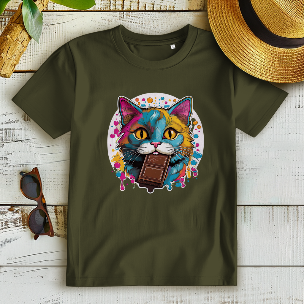 Tierschutz ist wie Schokolade - Damen Premium Bio T-Shirt Tierschutz ist wie Schokolade - PetArt