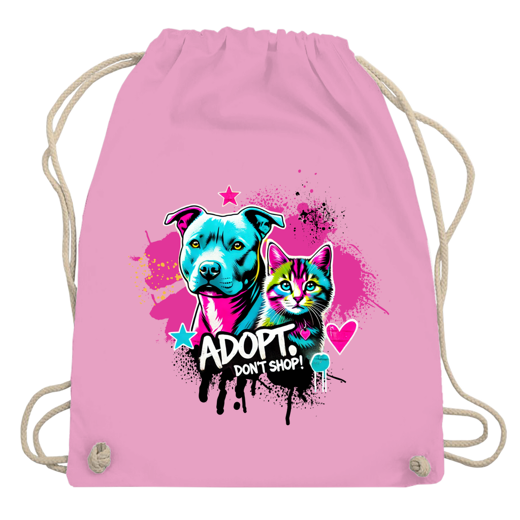 Adopt don't Shop - Turnbeutel - PetArt
