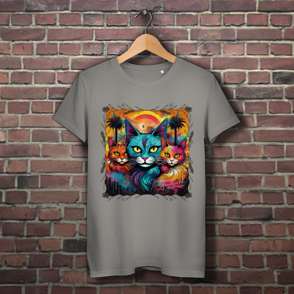 Streetcats of Mallorca - Damen Premium Bio T-Shirt - PetArt